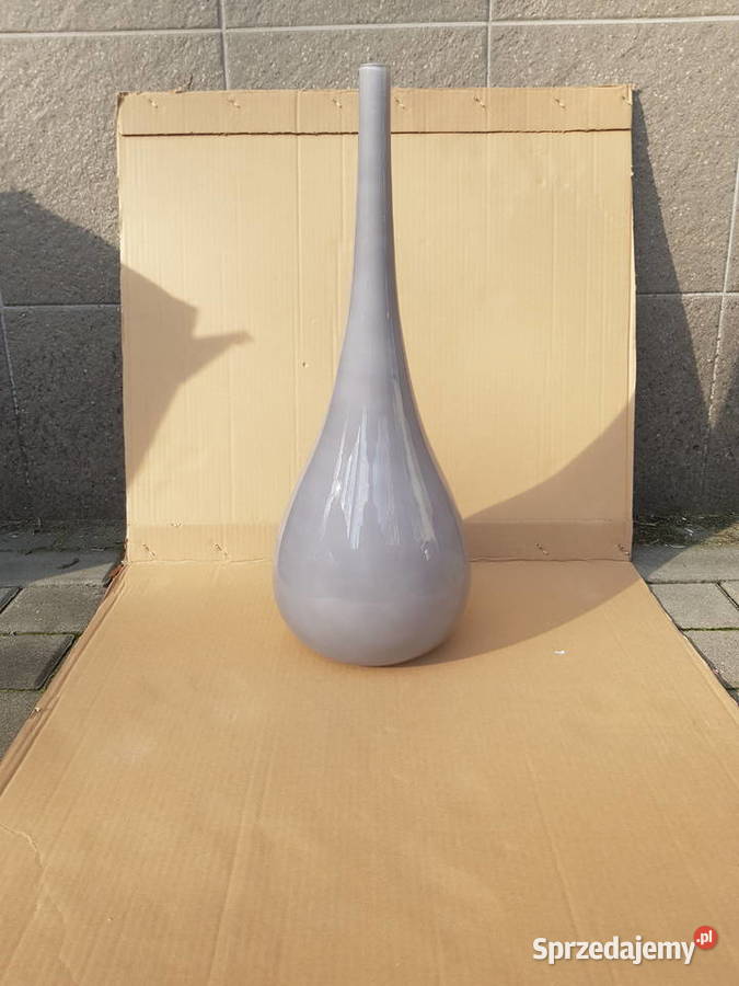 Klosz do lampy szklany MURANO GLASS SZARY Abażury i klosze Warszawa