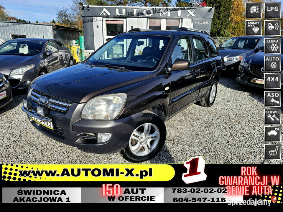 Kia Sportage LPG do 2035r Bogate Wyposażenie Świdnica