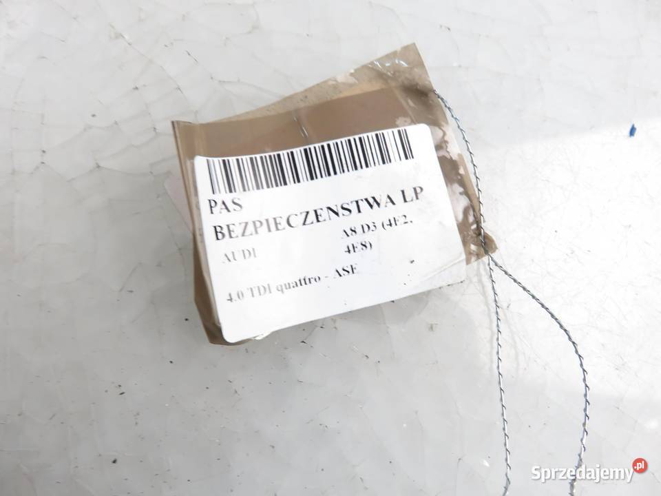 PAS LEWY PRZEDNI AUDI A8 D3 4E1857705 601782700 małopolskie
