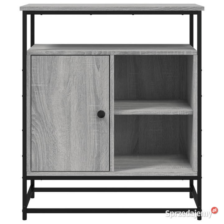 Komoda szary dąb sonoma 69x35x80 materiał mazowieckie