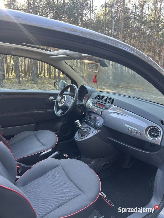 Fiat 500C Cabrio 2015 12 114 000 szary gotowy do