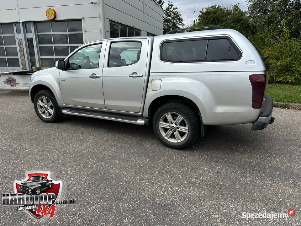 Zabudowa Isuzu D 2012 Szyby Hardtop na pakę Pasłęk