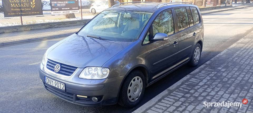 VW Touran 5 osobowy 1900 TDI zamiana opolskie Paczków