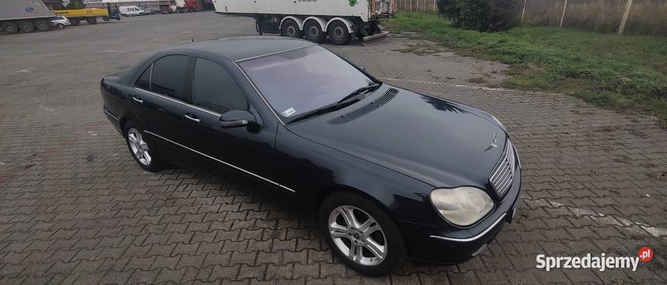 MercedesBenz S320 W220 V6 M112 LPG BRC PDCklima wielofunkcyjna kierownica Środa Śląska