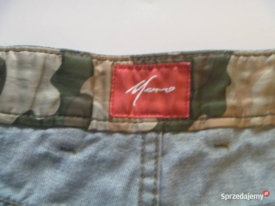 Szorty Vintage Moro Baggy Retro Hiphop Spodenki sprzedam