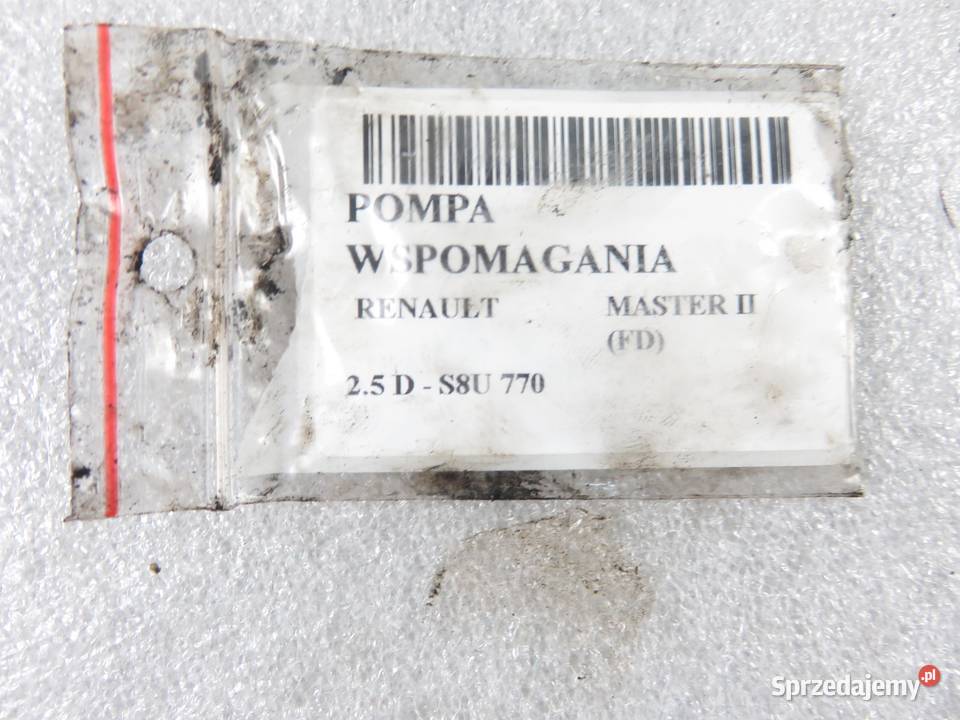 POMPA WSPOMAGANIA RENAULT MASTER II 25 D