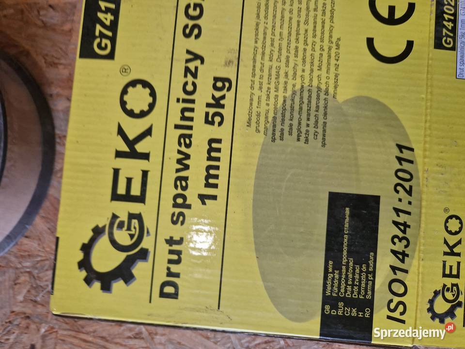 Drut spawalniczy 1mm 5 1200 Geko G74102 Głogowa