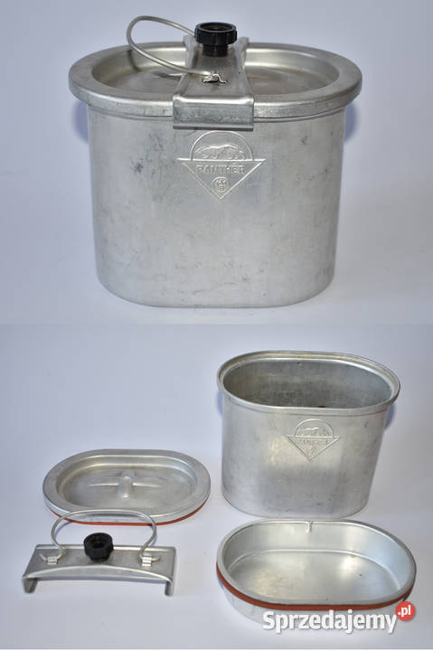 Menażki biwakowe z PRLu Radom