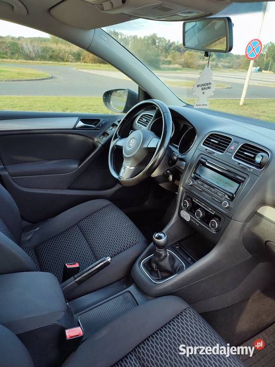 Volkswagen Golf VI 14 benzyna 2011 elektrycznie ustawiane fotele dolnośląskie Lubin