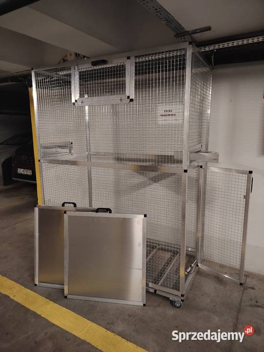 Klatki woliery wyloty aluminiowe