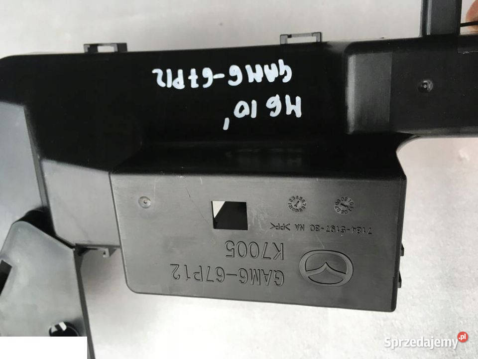 MAZDA 6 GH OBUDOWA INSTALACJI OSŁONA GAM667P12 Kozubszczyzna sprzedam