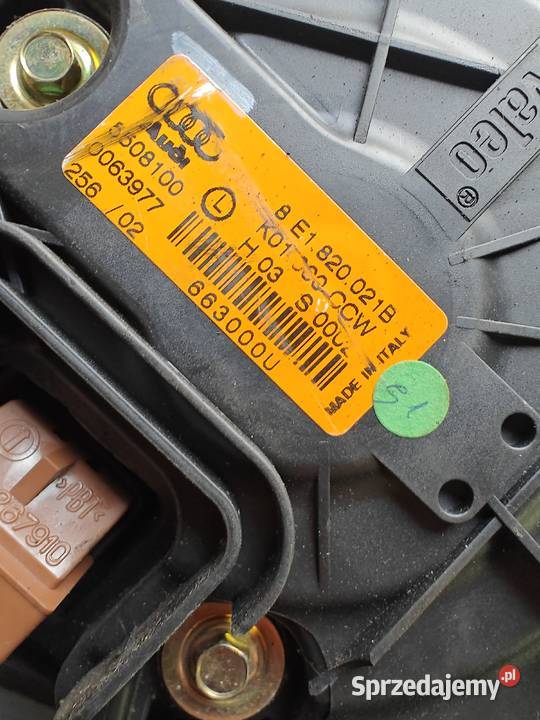 Wentylator nawiewu Audi A4 b6 Łagów