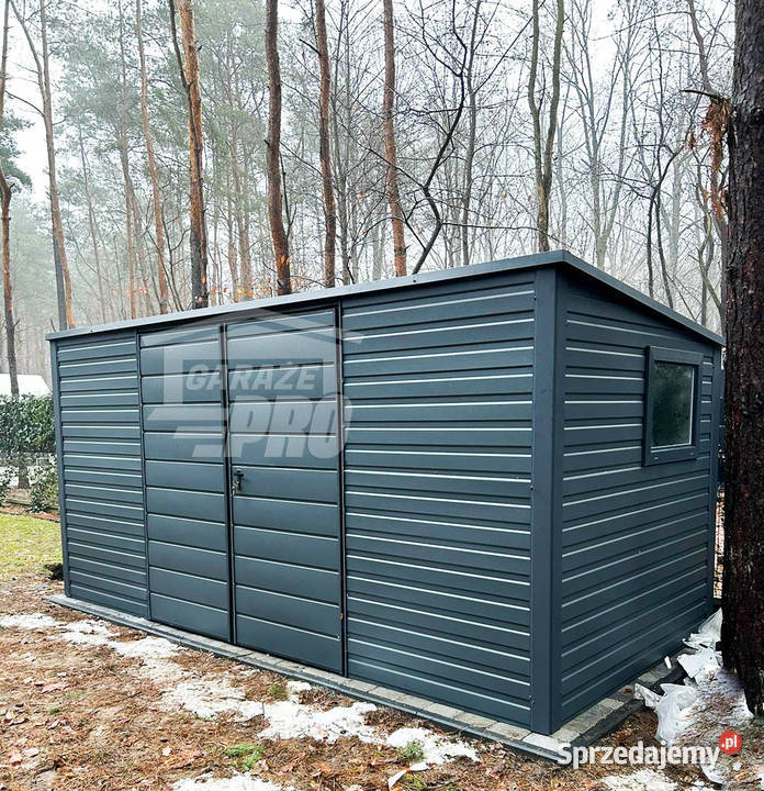 Domek ogrodowy Schowek Garaż 5x2 dach Spad w tył Altany i wiaty Pabianice sprzedam