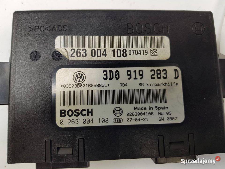 MODUŁ VOLKSWAGEN PHAETON 3D0919283D osobowe sprzedam