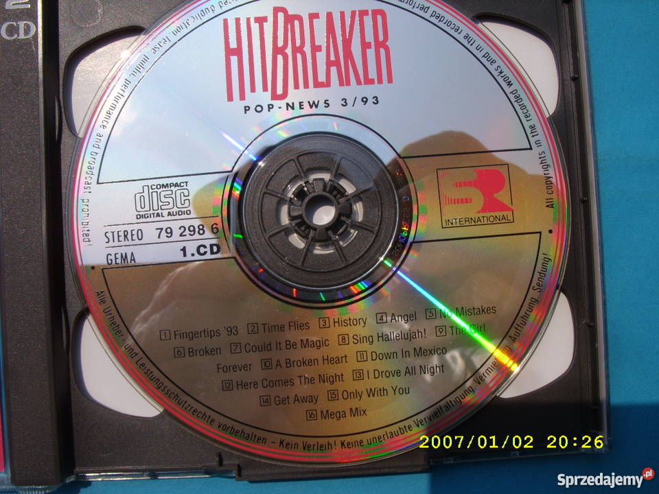 Skladanka CD HITBREAKERPOP NEVS 3932 CD Płyty i kasety Wołów