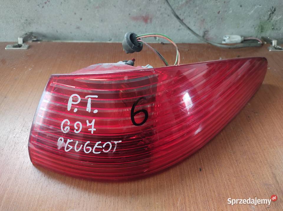 PEUGEOT 607 lampa tył prawa lewa Kielce
