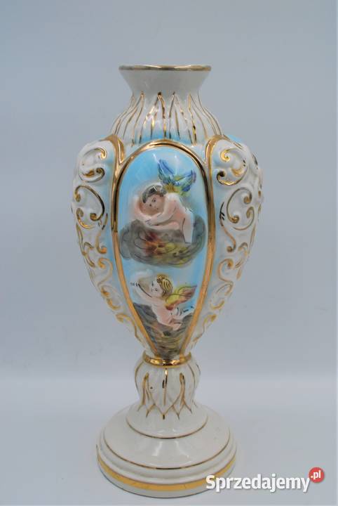Piękna stara waza Capodimonte Włochy porcelana sprzedam