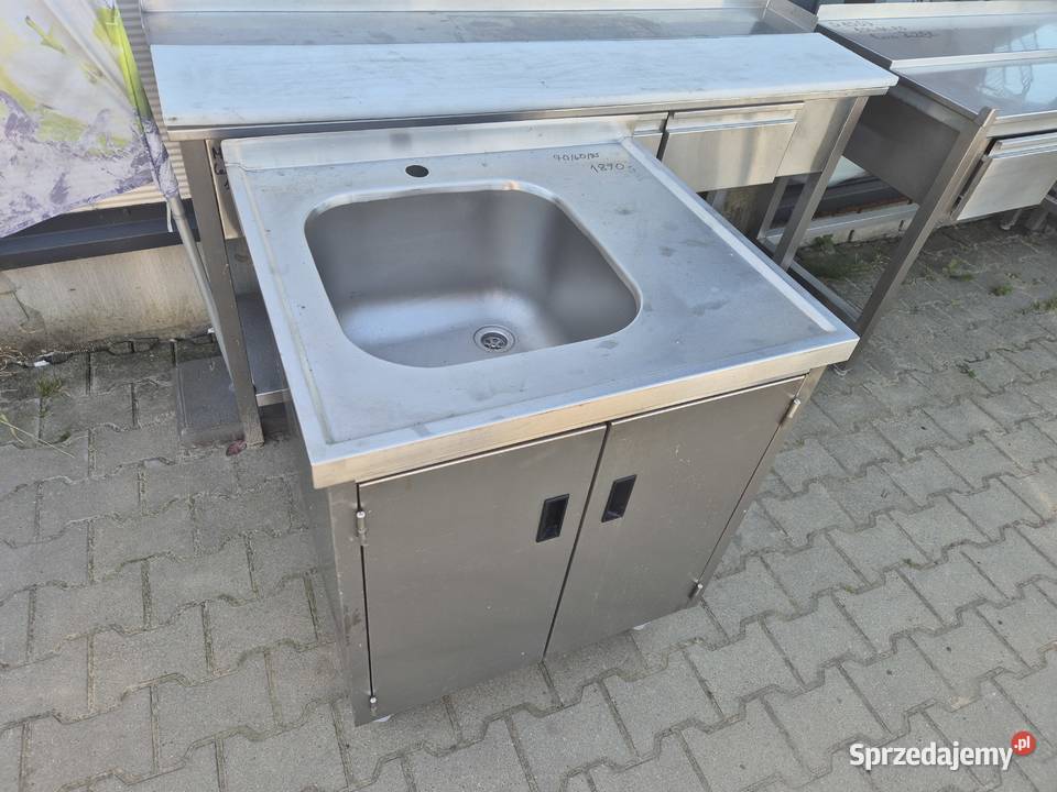 Zlew Gastronomiczny 1 Komorowy Z Drzwiami 706085 Ostrów Wielkopolski