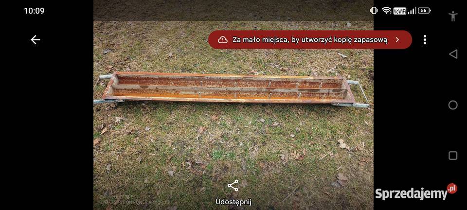 Forma do słupków betonowych 2m podlaskie Łomża