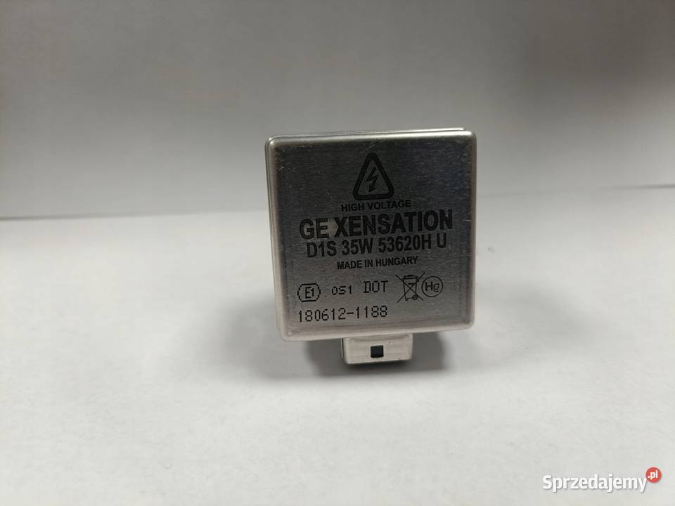 ŻARNIK ZAPŁONNIK XENON GE XENSATION D1S 35W Pozostałe Chełm