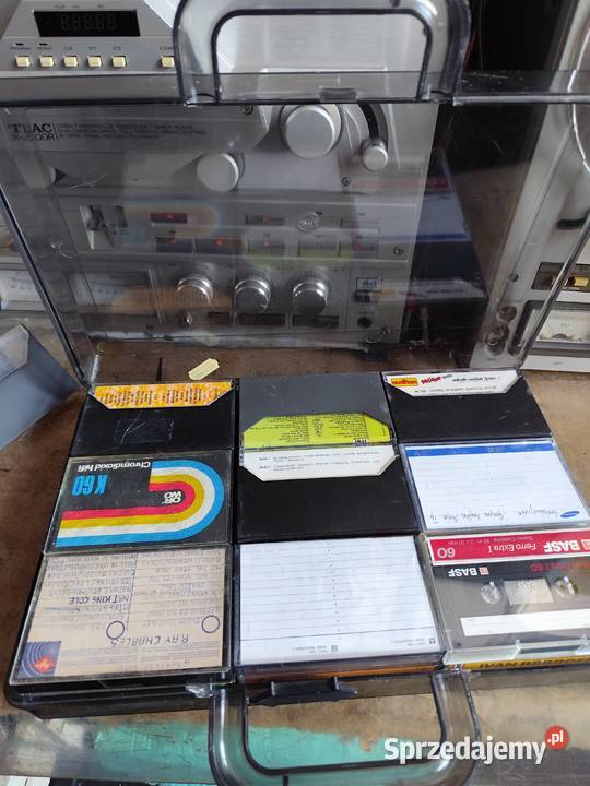 palstikowy pojemnikwalizka na kasety Muzyka zachodniopomorskie Stargard