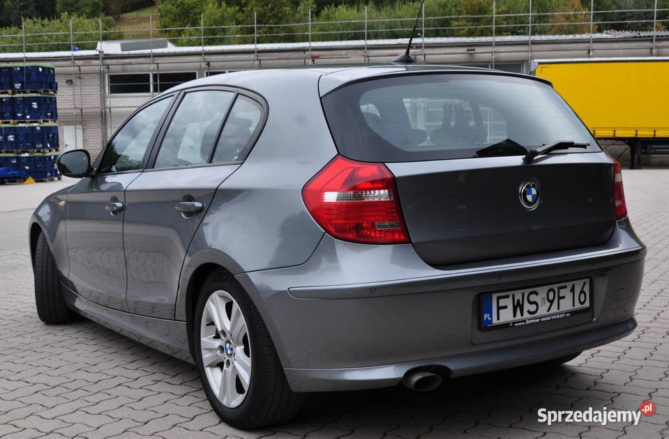 BMW serii 1 E87 120D bogate wyposażenie 5 drzwi lubuskie Wschowa sprzedam