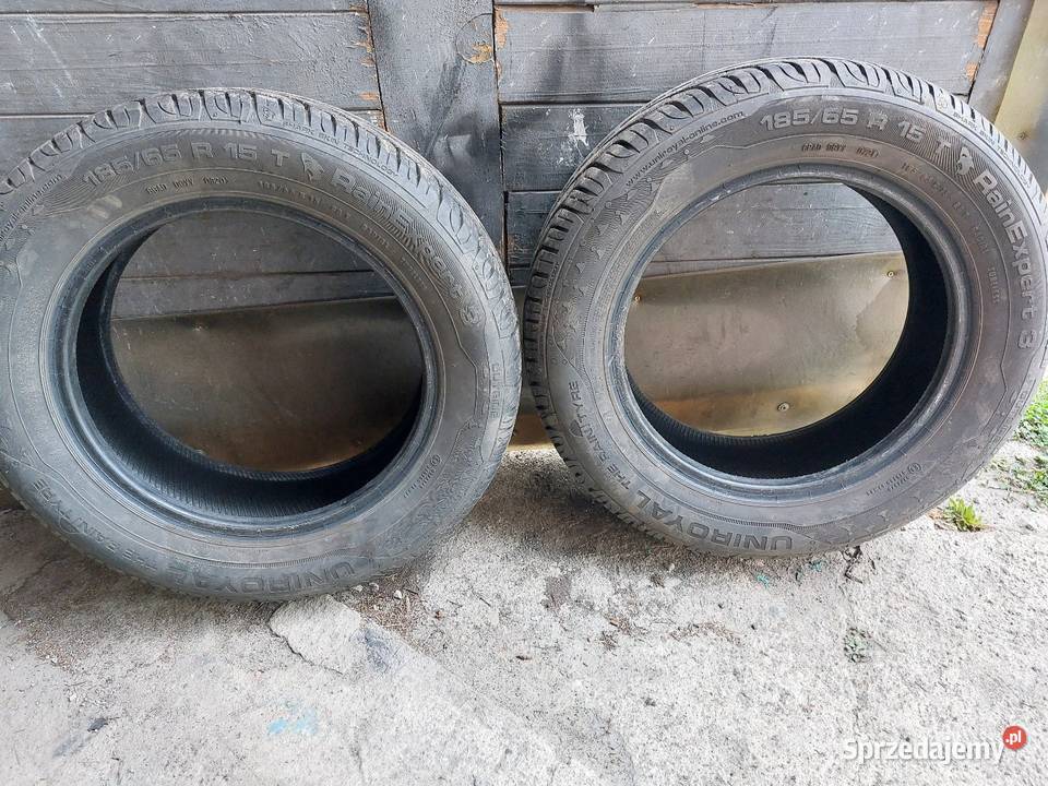 Opony letnie uniroyal 185x65 r 15 komplet 4