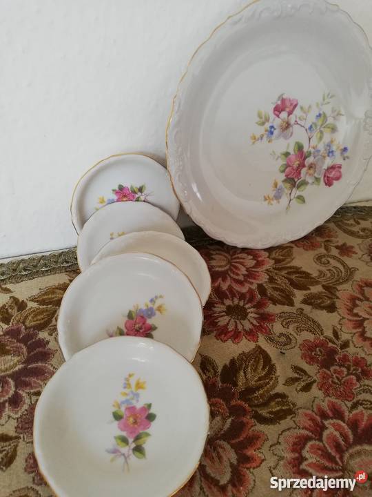 Porcelana CTzestawik do słodkości Ropa