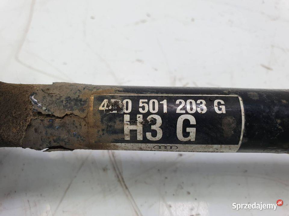 PÓŁOŚ PRAWA TYŁ AUDI S8 D2 LIFT 4D0501203G