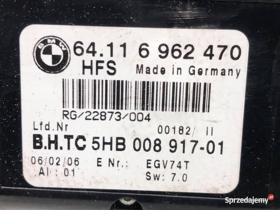 PANEL STEROWANIA NAWIEWU MINI R50 R53 6962470 podkarpackie sprzedam