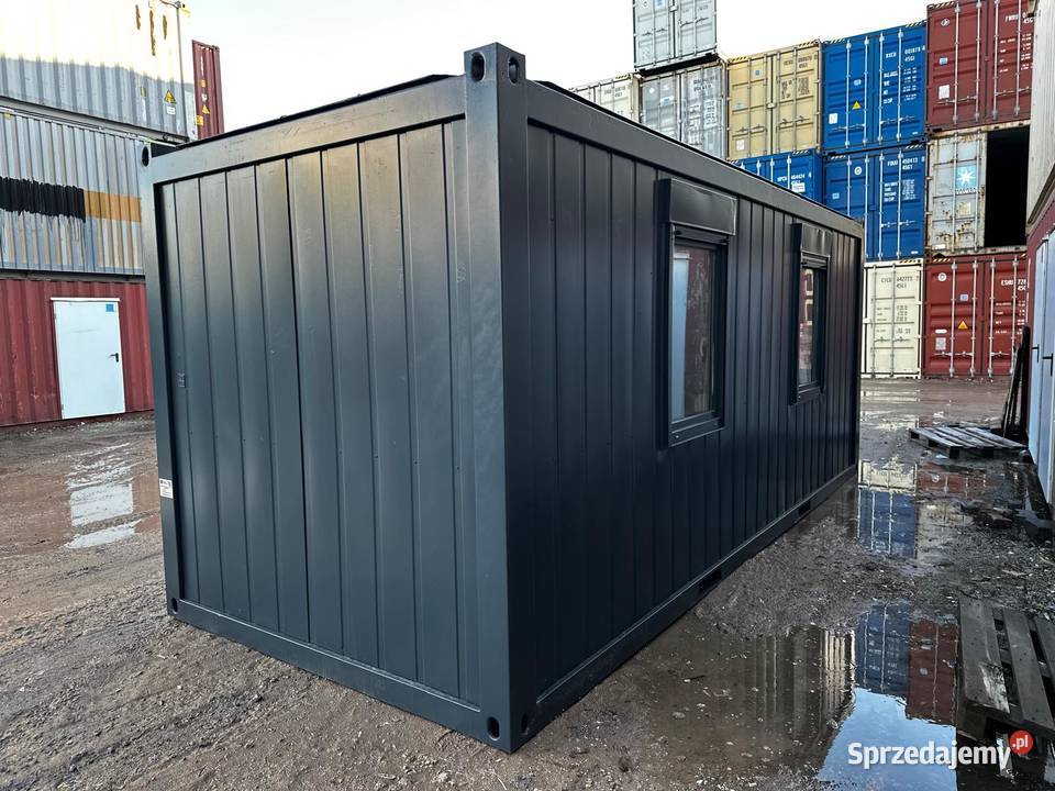 KONTENER BIUROWY SOCJALNY CONTAINEX 256 Biuro Wrocław sprzedam