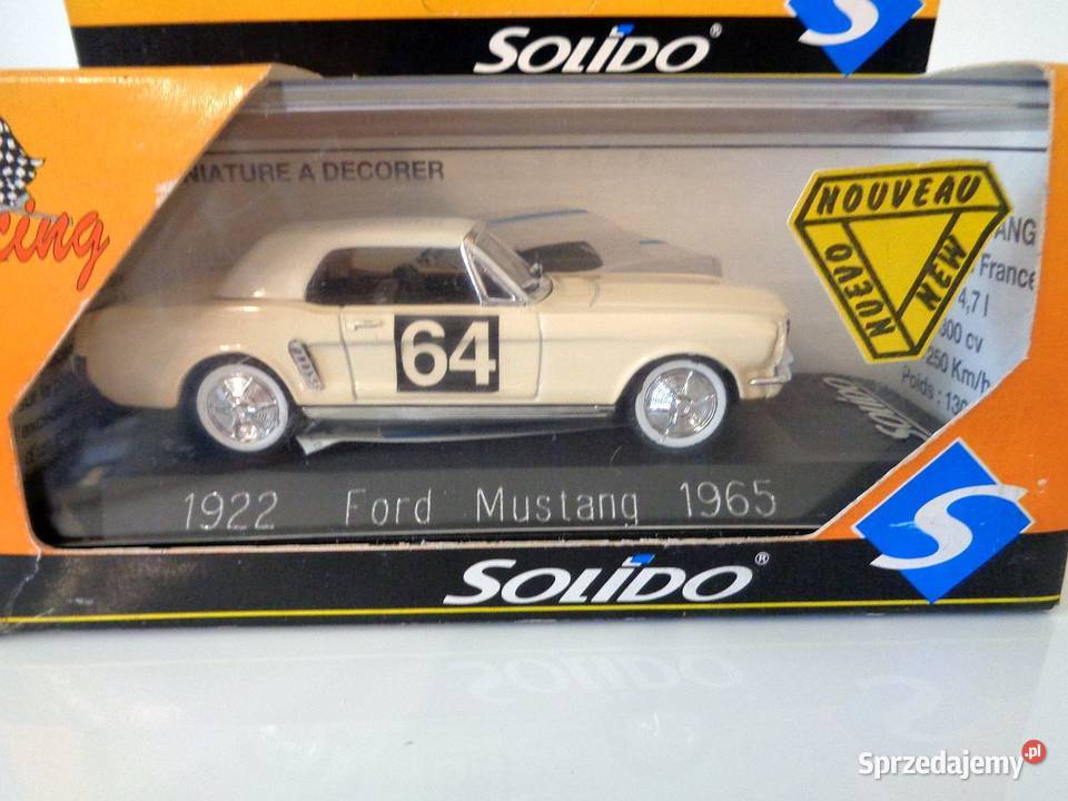 Sprzedam model FORD MUSTANG 1965 Toruń sprzedam