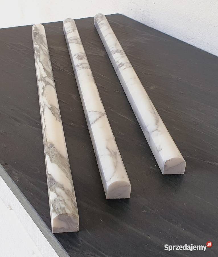 Wałek Marmurowy ścienny Bianco Carrara dolnośląskie Bielawa