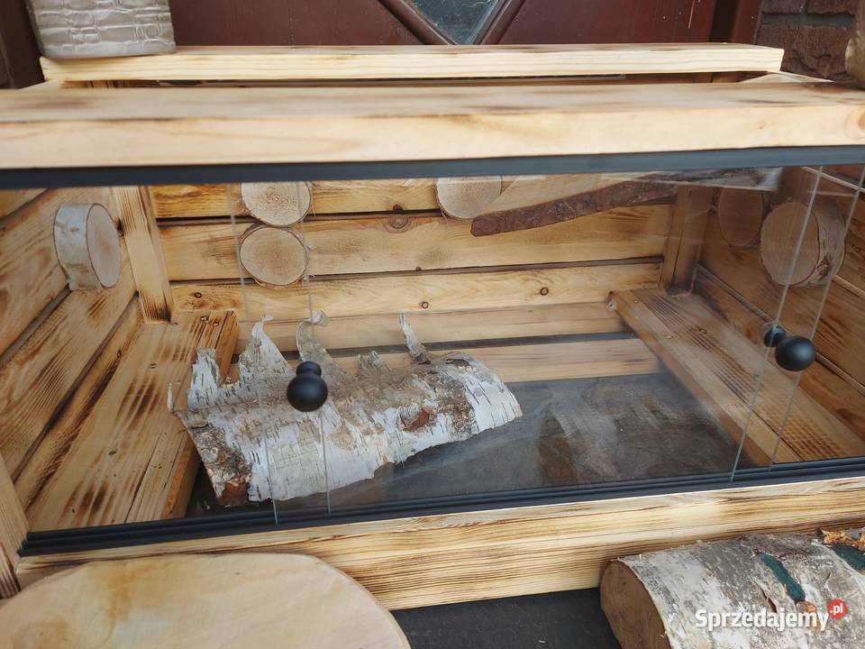 Terrarium z wybiegiem żółw grecki jeż pigmejski opolskie Opole sprzedam