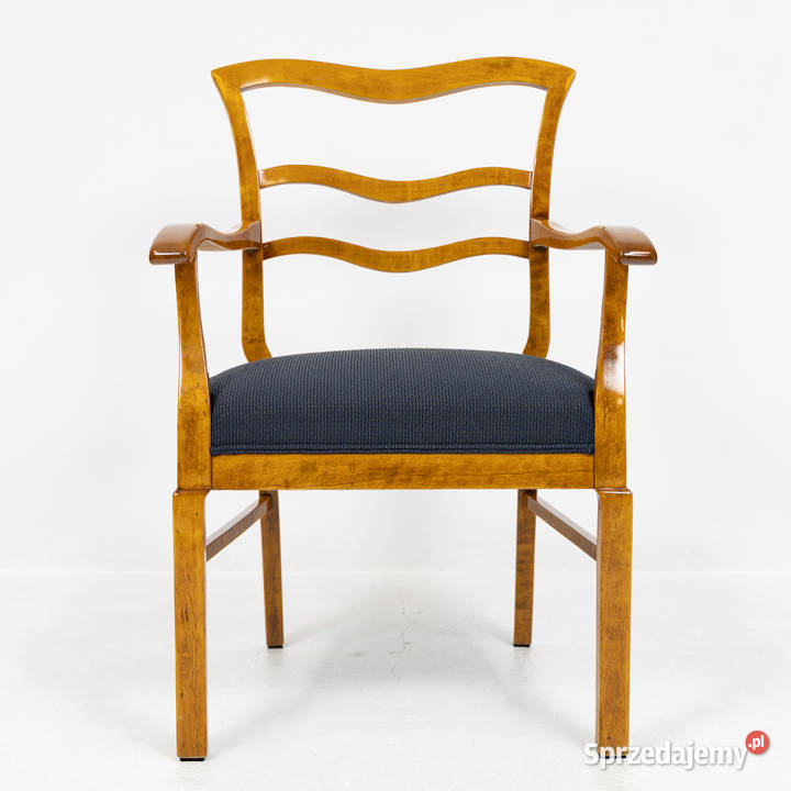 Fotel art deco do biurka do stołu stary antyk Swarzędz