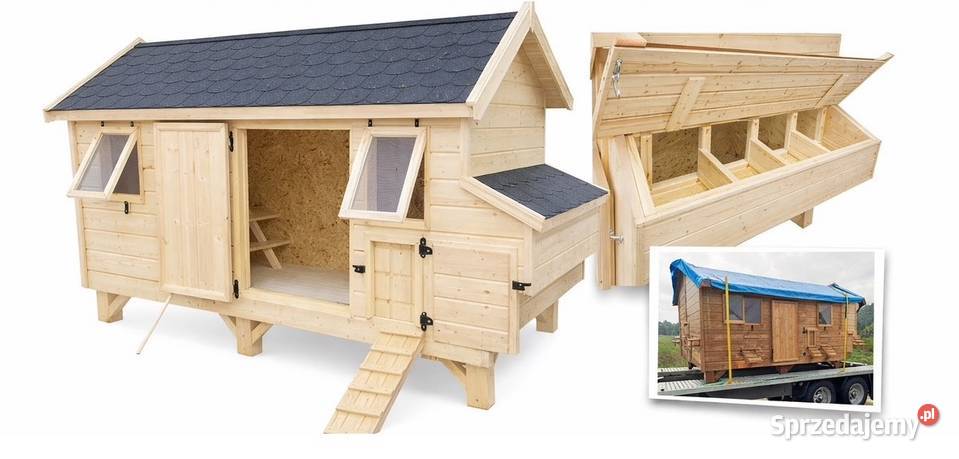 Kurnik kur stabilny drewniany Domki drewniane Bydgoszcz