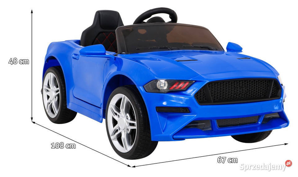 Samochodzik na akumulator dzieci Autko GT Sport Łopuszno