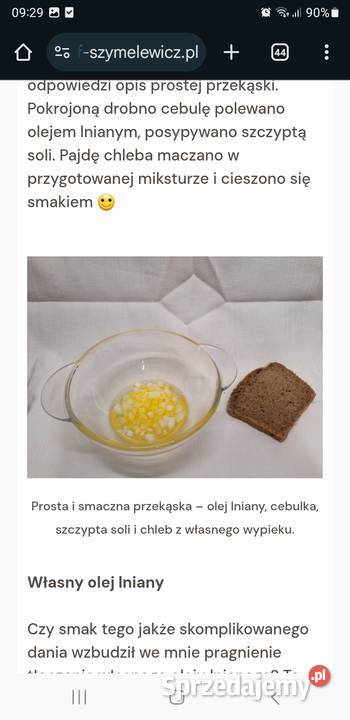Len oleisty ekologiczny z certyfikatem na siew Szypliszki