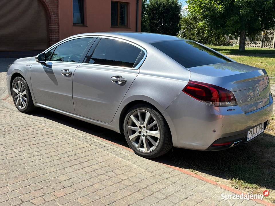 Peugeot 508 bezwypadkowy full led automat Sobiesęki Trzecie