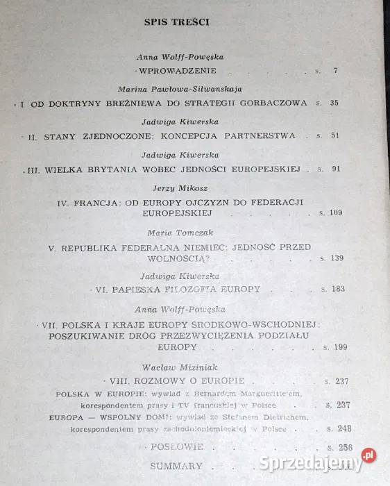 Wspólna Europa Mit czy rzeczywistość Anna Wolff Chełm