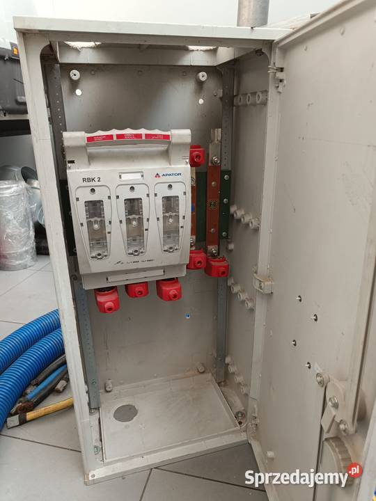 Rozdzielnica APATOR RBK2 400A przewody H07VK 150