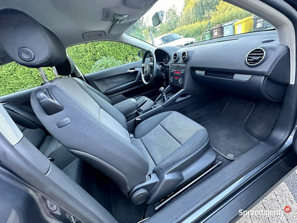 Audi A3 3drzwiowe Audi A3 8p 16MPI 101 Ładna Wrocław