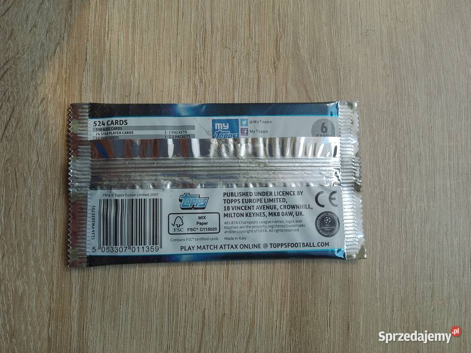 Karty piłkarskie Match Attax 20152016 Dla Dziecka Chrzanów