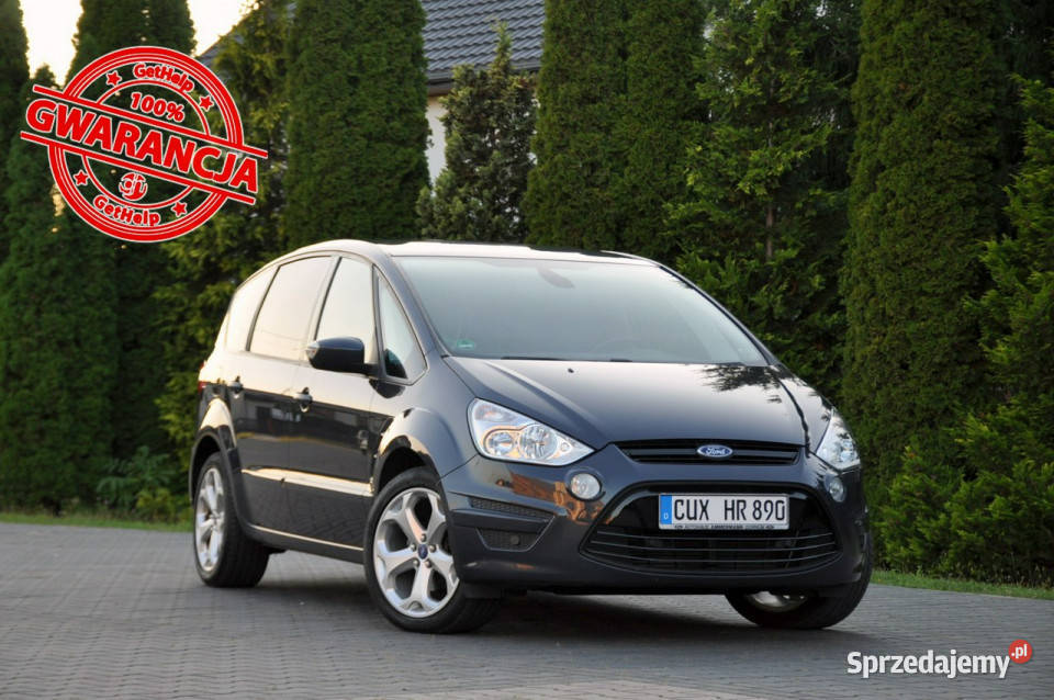 Ford S 20TDCI140LiftWelur2xParktronikGrzane wielofunkcyjna kierownica S-MAX Ostrów Mazowiecka
