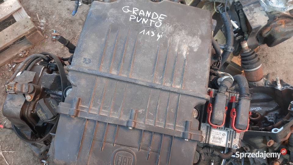 Silnik kompletny fiat grande punto 12 199A4000 osobowe Dębno sprzedam