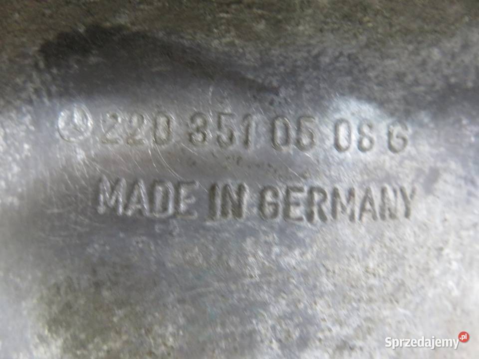 DYFER MERCEDES W220 S 400 CDI 2203510508G 247 osobowe Dyferencjały