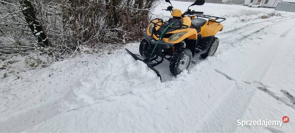 Quad z pługiem Kymco Mxu 250 Mechowiec sprzedam