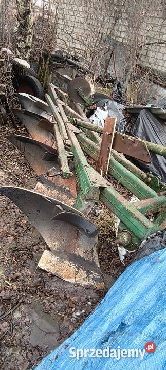 Pług unia 4 skiby nowe elementy robocze górna Gierłachowo