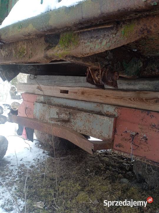 Przyczepa wywrotkaskorupa jednoosiowa Zaryszyn