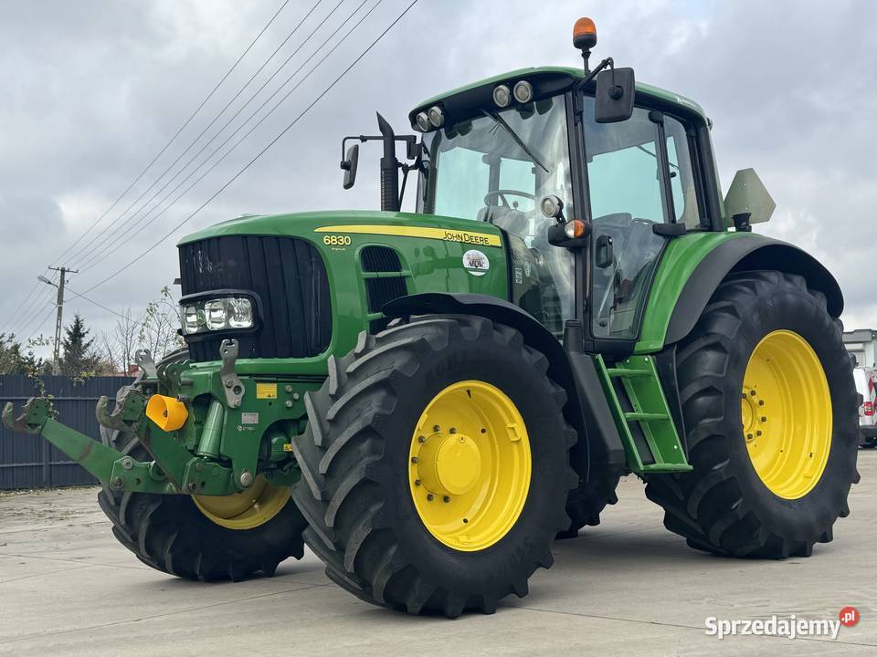 Ciągnik rolniczy John Deere 6830 Premium 2008r Lubowidz